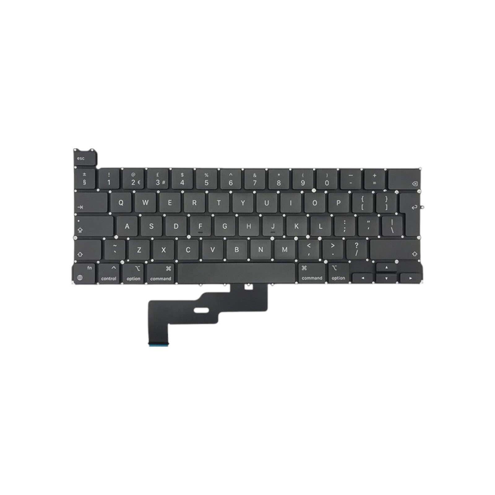 Keyboard For Apple MacBook Pro 13" (A2338/2020/2021/2022) UK Layout (Genuine)